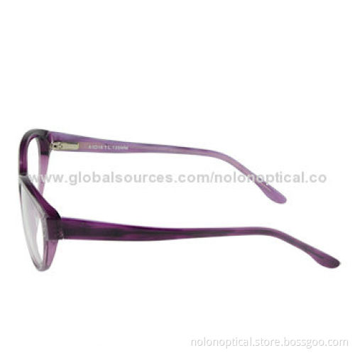 Foil Piece Insert into Acetate Front Optical Frames, OEM Orders Welcomed